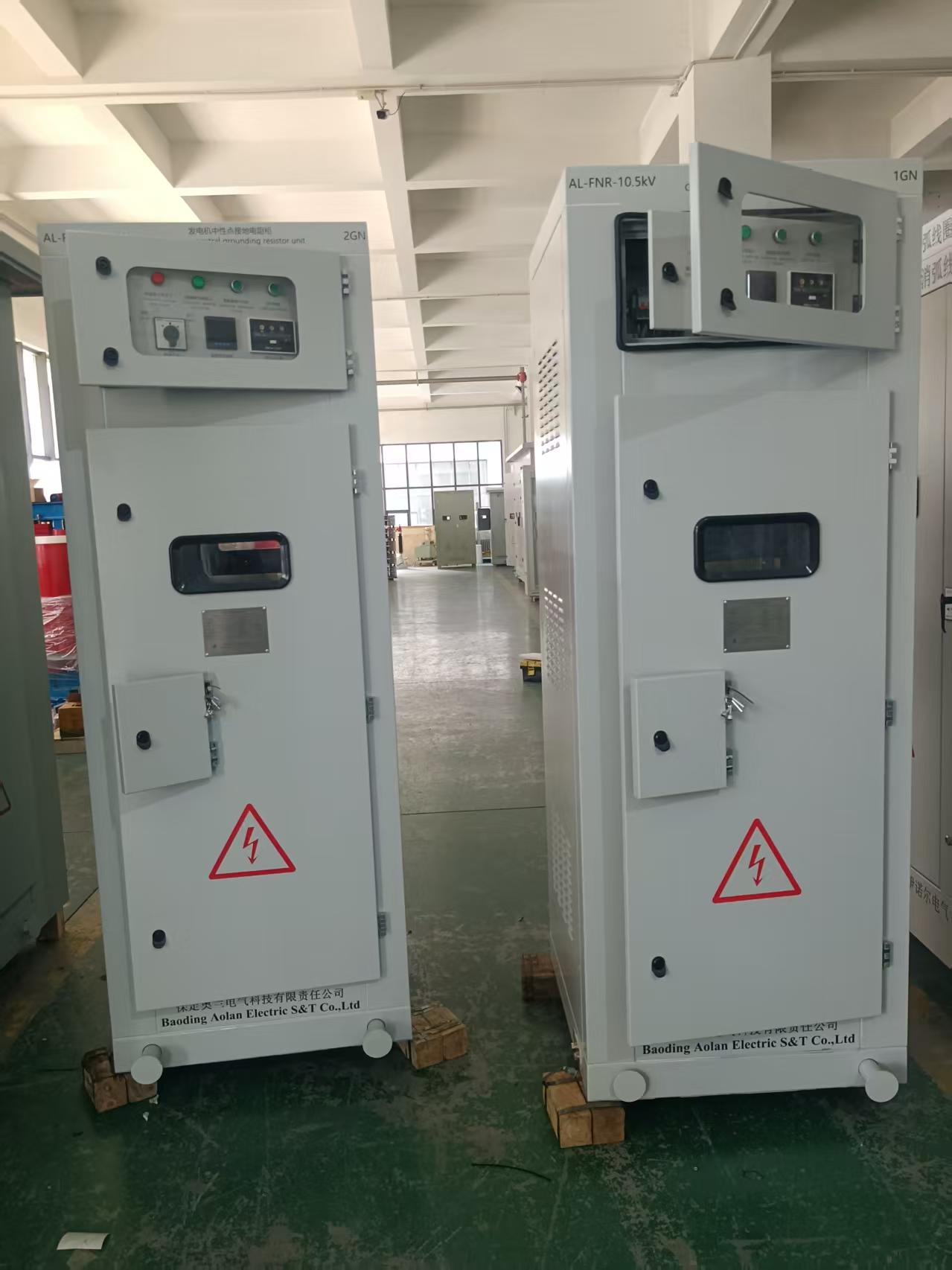 出口剛果金項目發電機中性點接地電阻柜